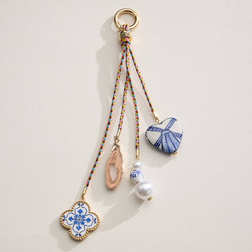 COLORFUL CORD BAG CHARM