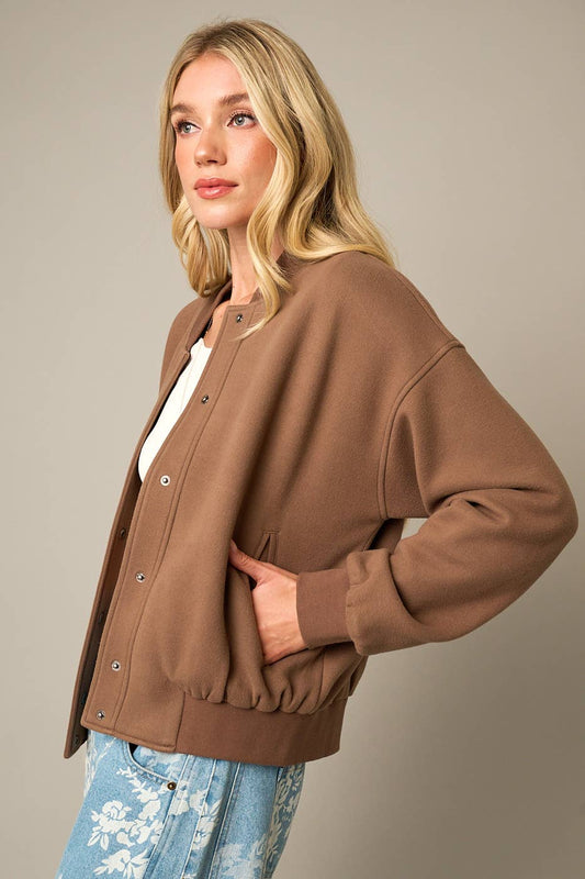 MONOCHROME BOMBER JACKET