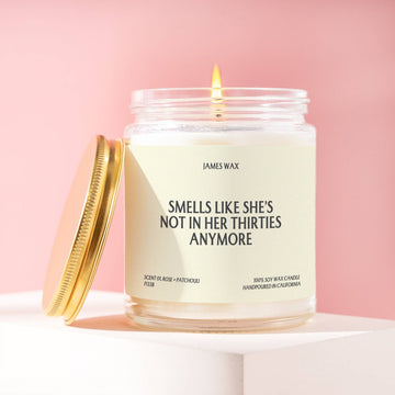 NOT IN HER THIRTIES ANYMORE CANDLE
