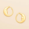 MOON HOOP GOLD