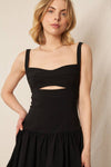 SLEEVELESS BUBBLE BALLOON MINI DRESS