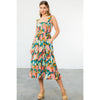 MULTICOLOR TIERED DRESS