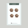 PAW PRINT MAGNETS