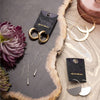 TEARDROP GOLD THREADER EARRINGS