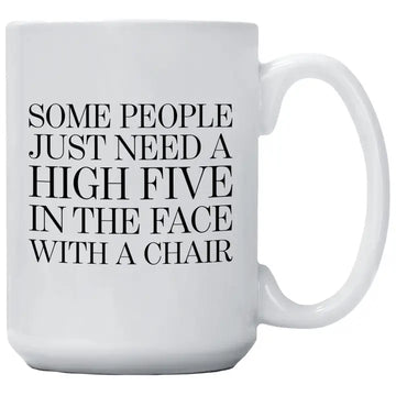 HIGH 5 IN THE FACE MUG