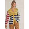MULTI STRIPE CARDIGAN