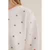 POLKA DOT COTTON SWEATER
