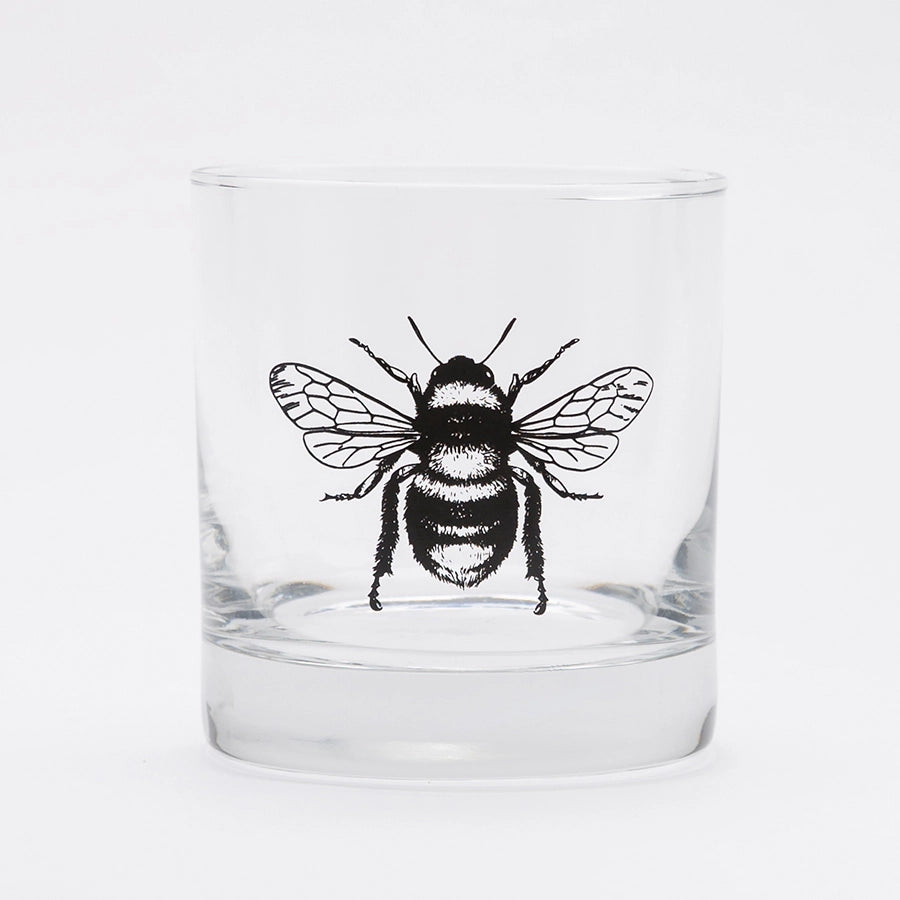 Bee Rocks Glass