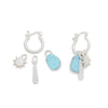 CHARM EARRINGS TURQUOISE