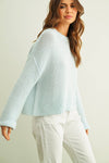 ROUND NECK KNITTED TOP