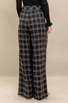 WOVEN PLAID PANT