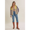 MULTI STRIPE CARDIGAN