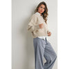 TIE BACK SWEATER
