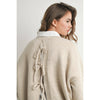 TIE BACK SWEATER