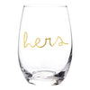 HIS/HERS GLASSWARE SET