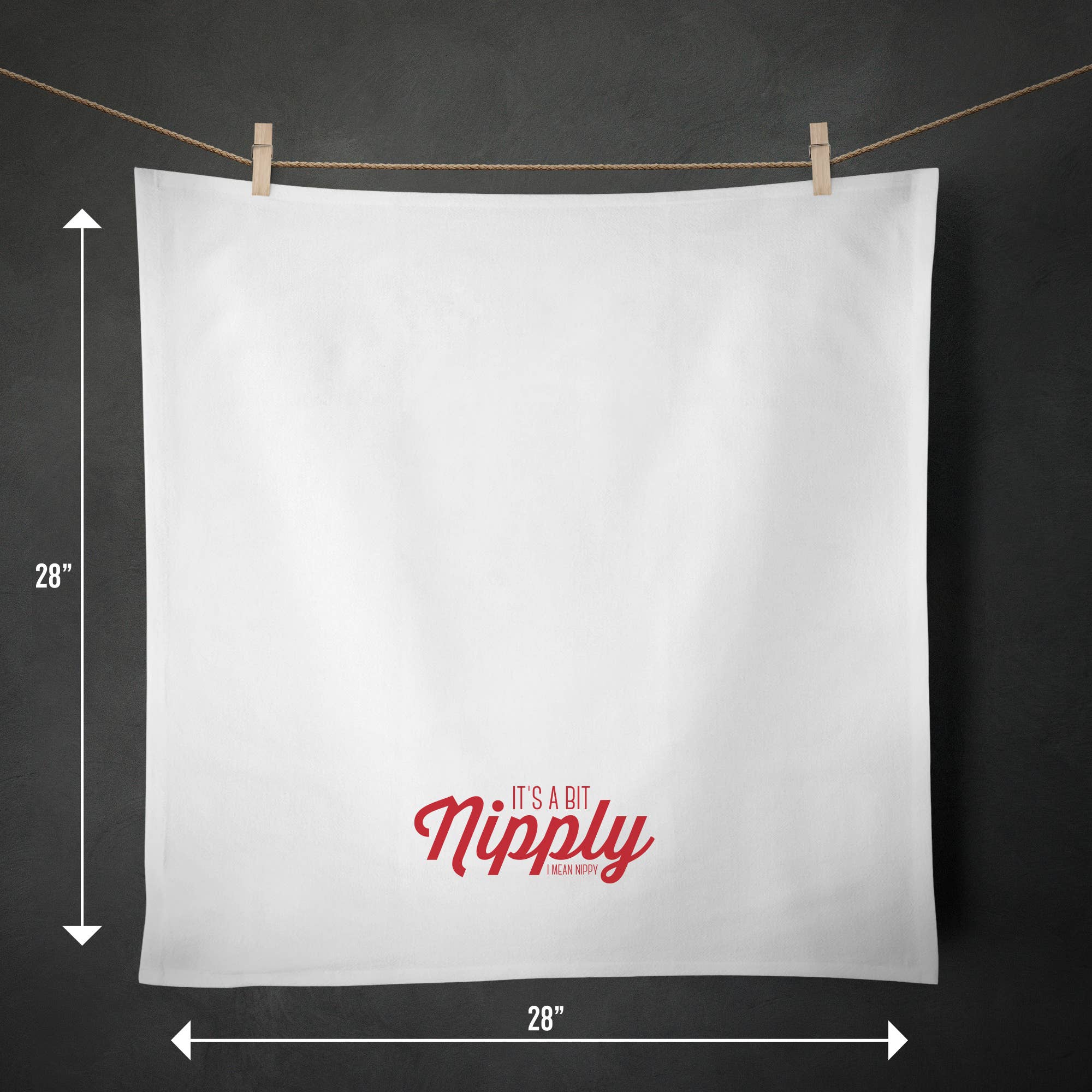 It's A Bit Nipply Kitchen Towel - Thumbnail 4