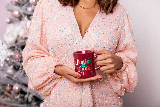 FESTIVE AS FUCK MUG