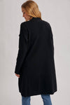OPEN FRONT LONGLINE CARDIGAN
