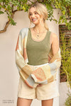COLOR MOSAIC CARDIGAN