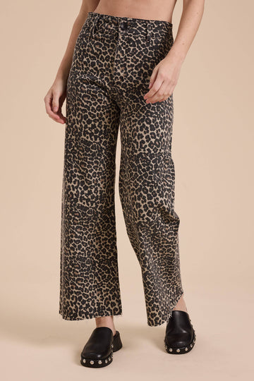 LEOPARD PRINT PANTS