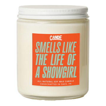 A SHOWGIRL CANDLE