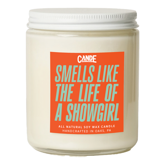 A SHOWGIRL CANDLE