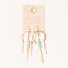 DREAM ROSE QUARTZ EARRINGS