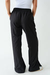BLACK TRACK PANTS