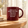 ALL OF MY EMOTIONS MUG