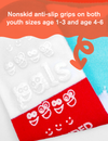 MILK & COOKIES NON-SLIP SOCKS FOR KIDS
