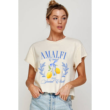AMALFI COAST  CROP TOP
