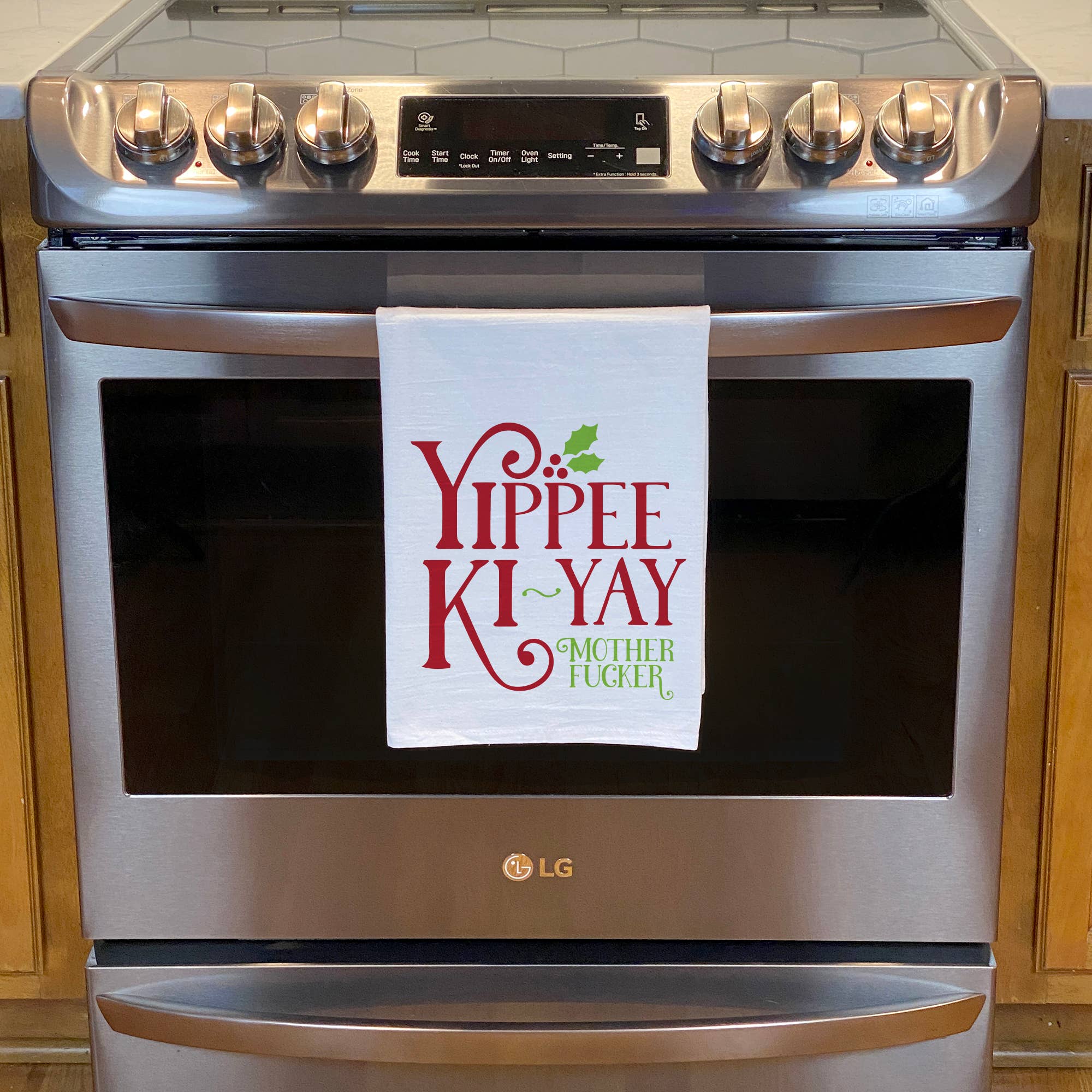 YIPPEE KI YAY KITCHEN TOWEL - Thumbnail 4