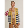MULTI STRIPE CARDIGAN