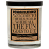 REAL WORLD CANDLE