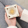 MOON DISH & STUD SET