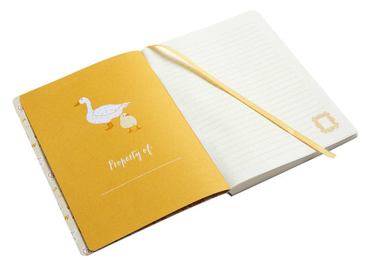 FRIENDS YELLOW FRAME NOTEBOOK
