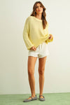 ROUND NECK KNITTED TOP