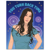 TURN BACK TIME BIRTHDAY CARD