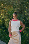 COLORBLOCK CREWNECK SWEATER