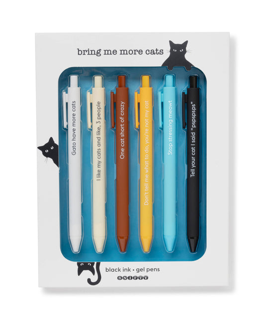 BRING ME MORE CATS PEN SET