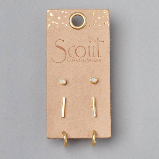 SCARLETT STUD TRIO