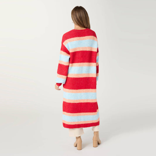 LONG OPEN FRONT CARDIGAN
