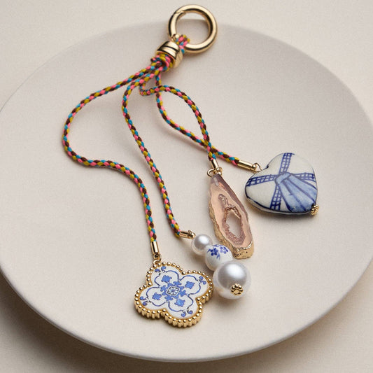 COLORFUL CORD BAG CHARM