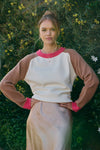 COLORBLOCK CREWNECK SWEATER