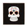 CANDY SKULL WOOD BLOCK