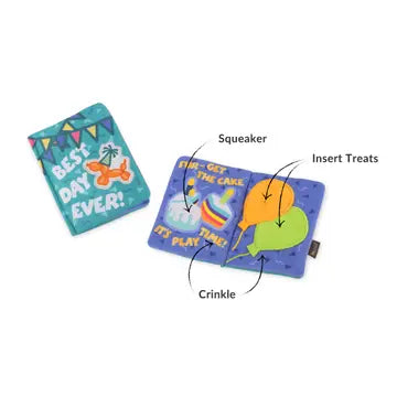 BIRTHDAY CARD DOG TOY