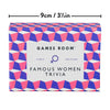 FAMOUS WOMEN TRIVIA