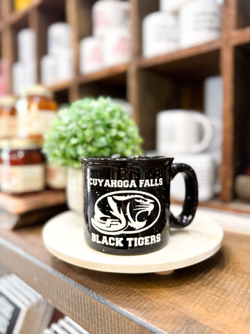 C FALLS TIGER CAMPFIRE MUG