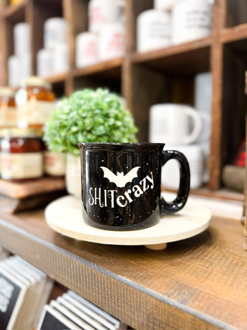 BAT SHIT CRAZY CAMPFIRE MUG