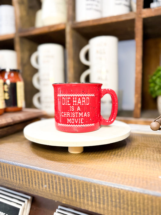 DIE HARD XMAS MOVIE MUG